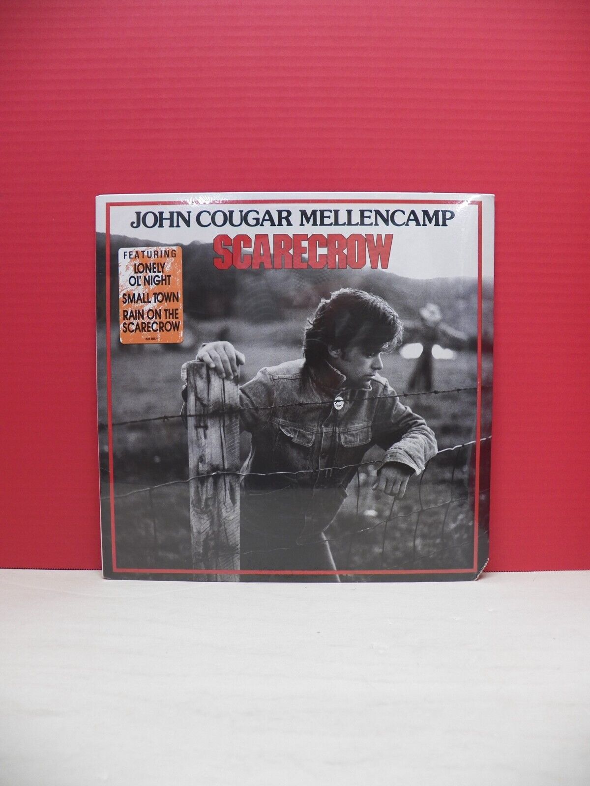 Sealed 12" LP John Cougar Mellencamp Scarecrow 1985 Riva 824 865-1 M-1