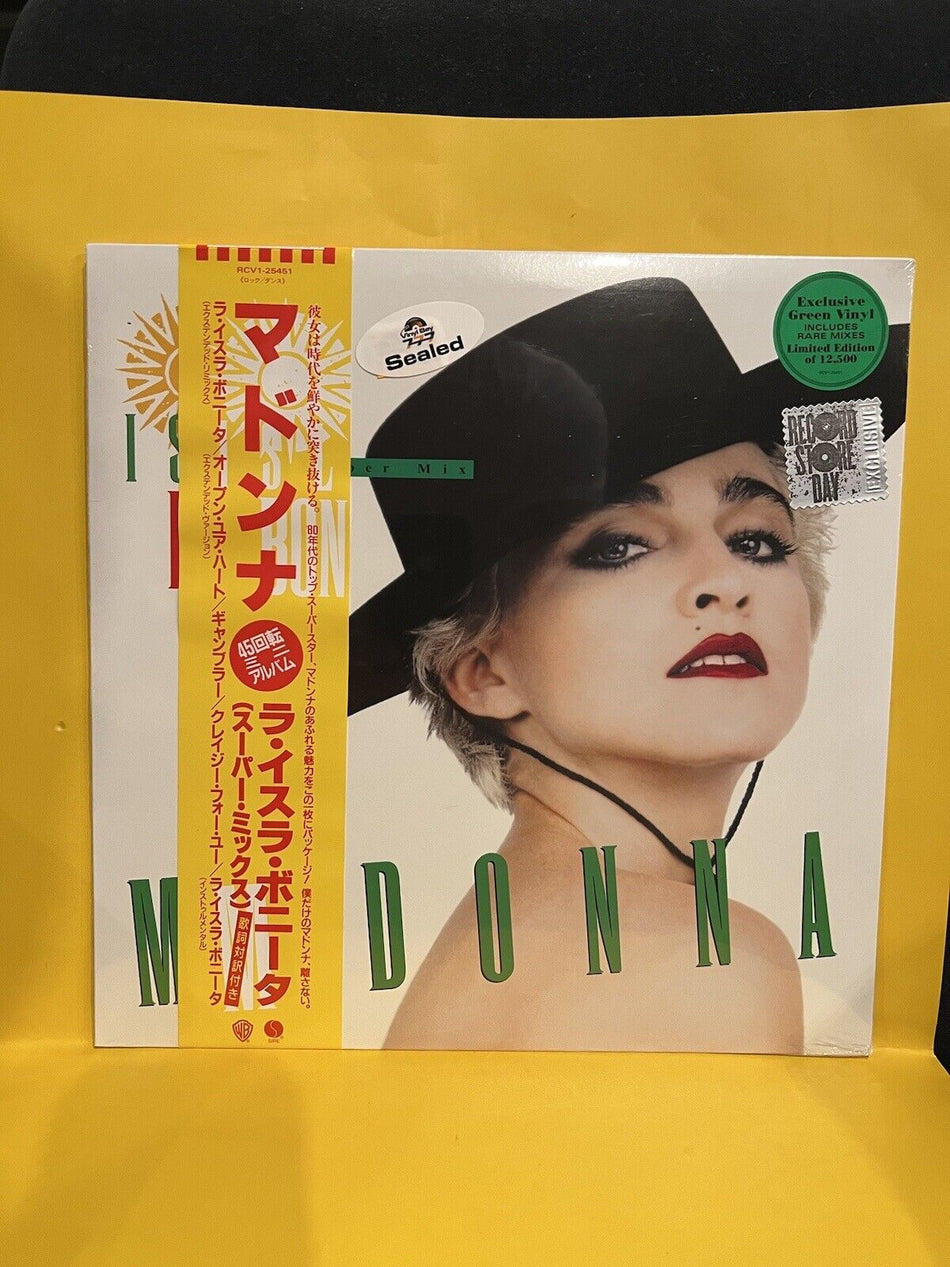 Rare Sealed Record LP Madonna La Isla Bonita RSD 2019 Green Vinyl RCV1-25451