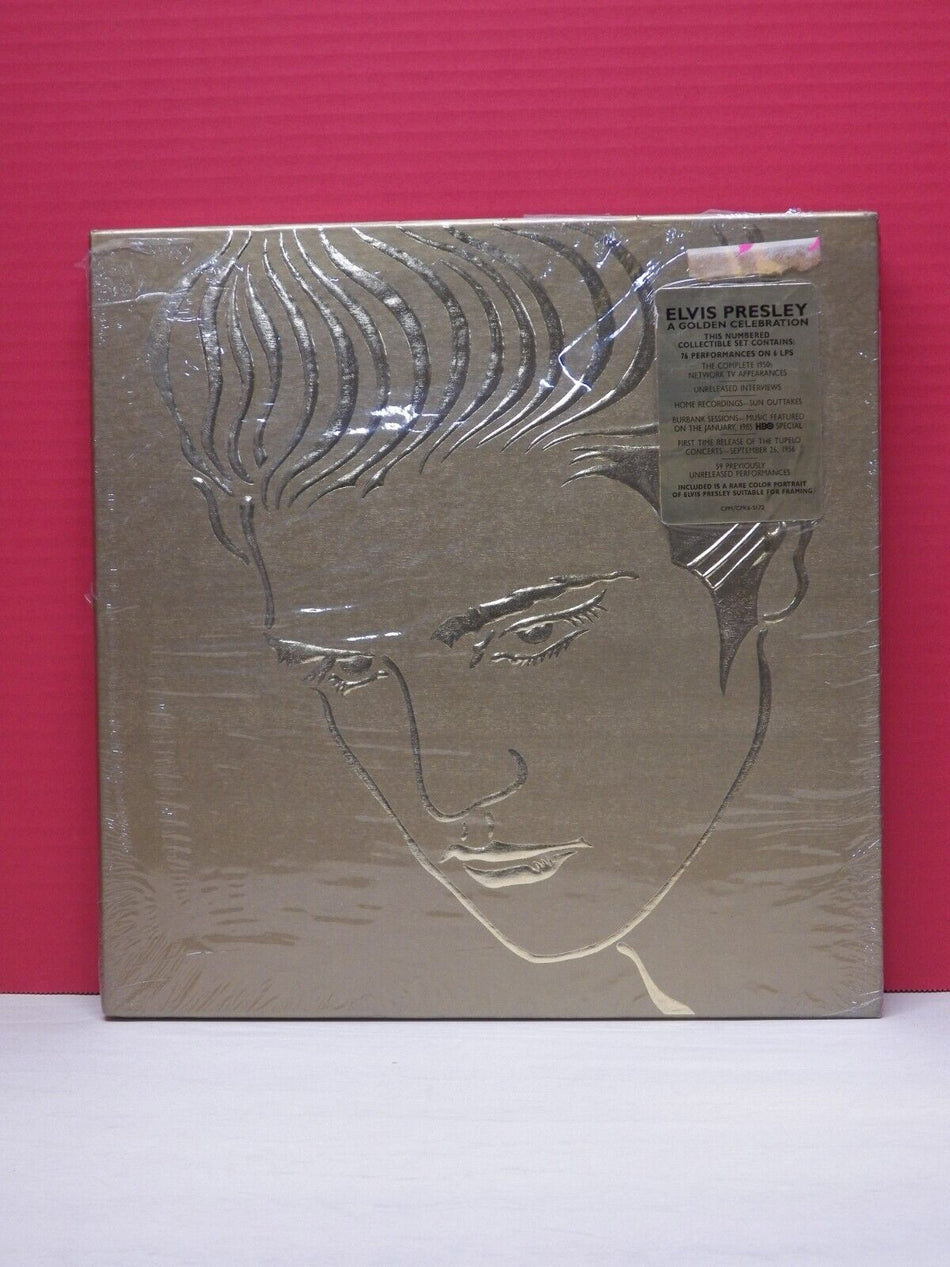 Sealed 6xLP Box Set Elvis Presley A Golden Celebration 1984 RCA Numbered Mono