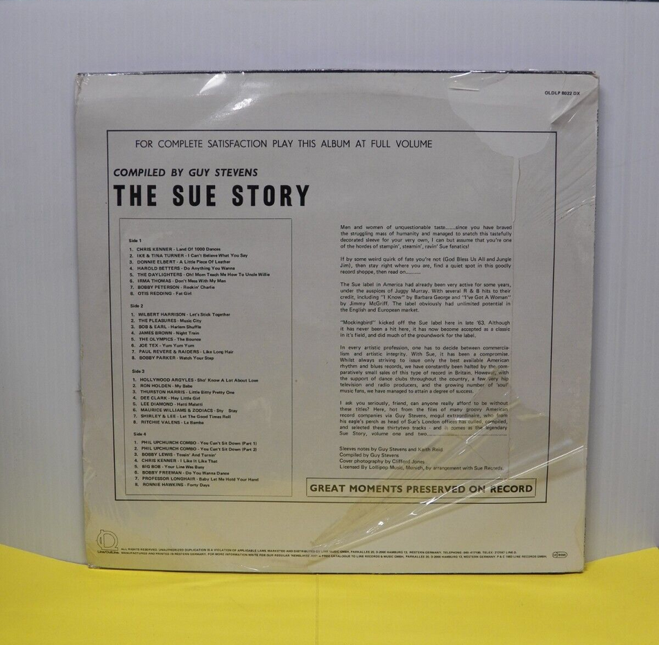 Sealed 12" 2xLP Various Artists The Sue Story! Volume 1 & 2 1983 Reissue Import