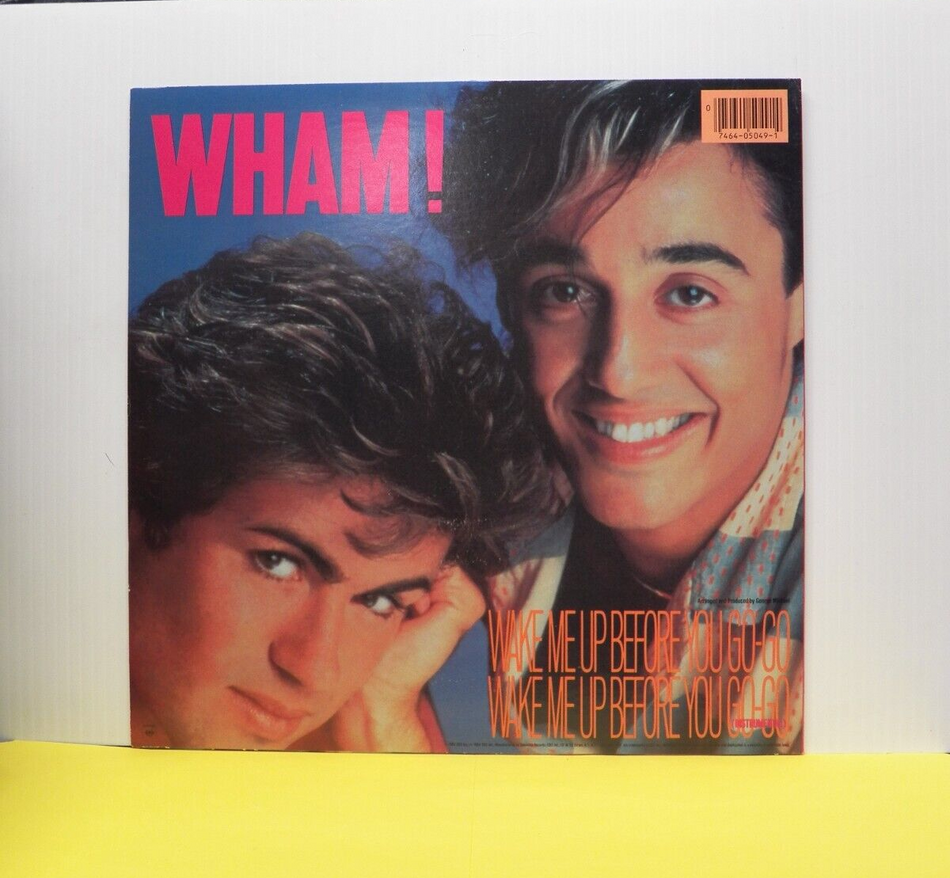 12" Single M- Wham! Wake Me Up Before You Go-Go 1984 Columbia 44-05049