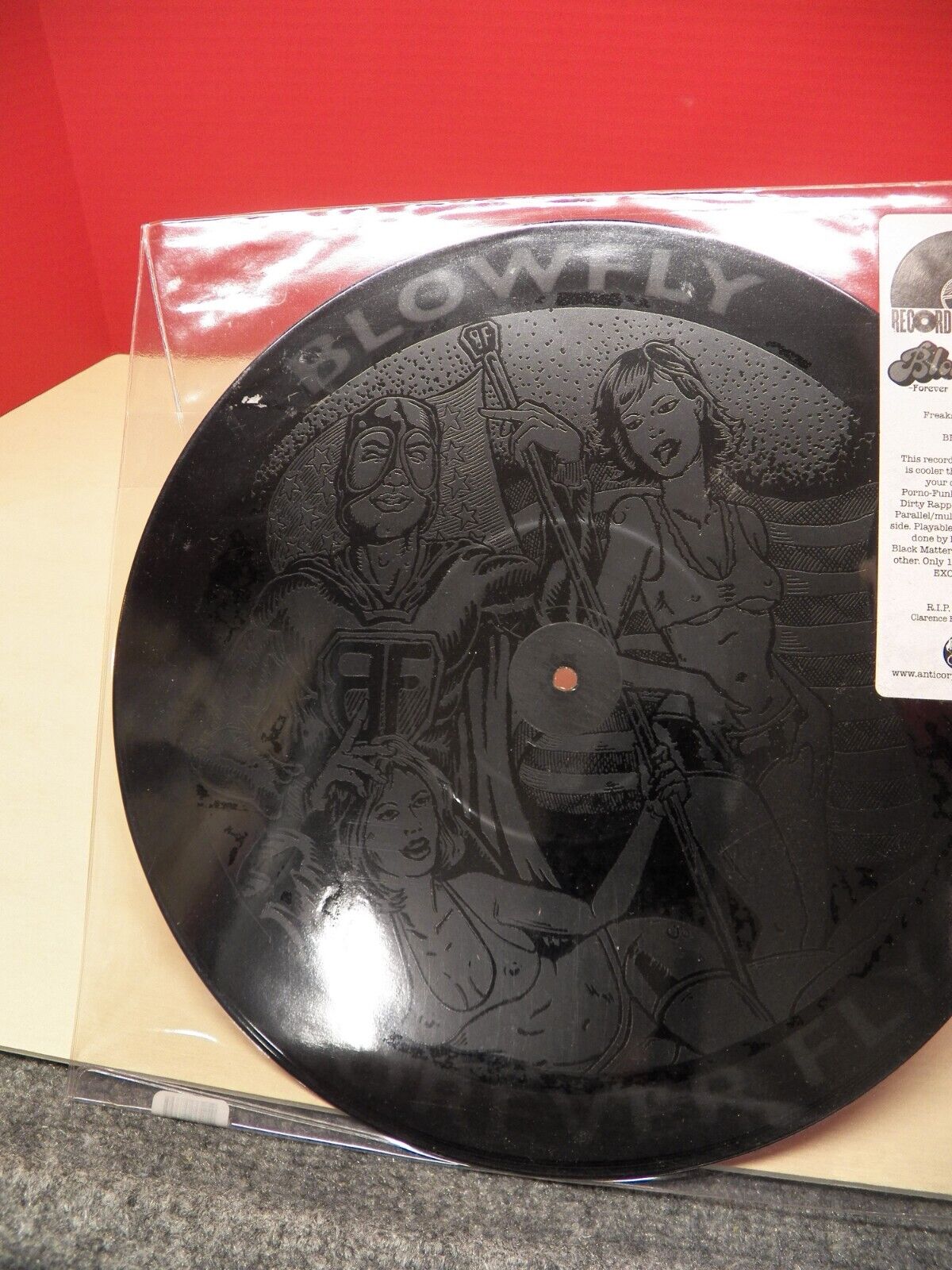 Sealed 12" EP Blowfly Forever Fly 2017 Anti-Corp RSD Remastered Ltd Ed Special