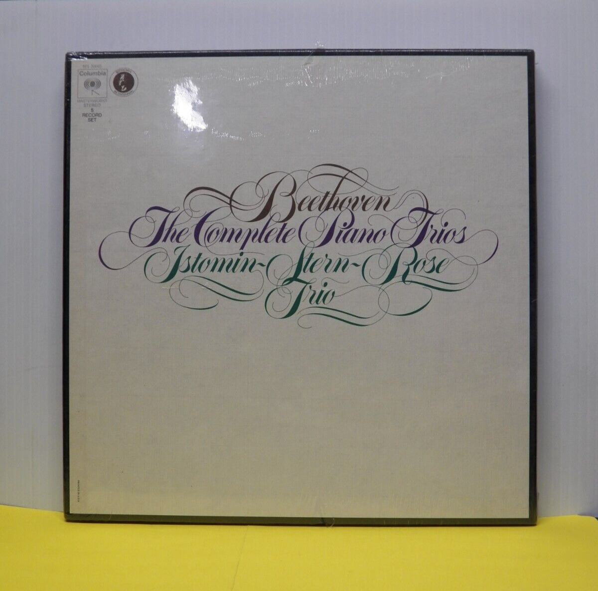 5xLP Set Istomin-Stern-Rose Trio Beethoven: Complete Piano Trios 1970 Columbia