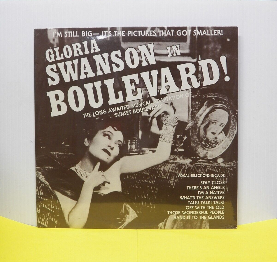 Sealed 12" LP Gloria Swanson Boulevard! BLD/GS