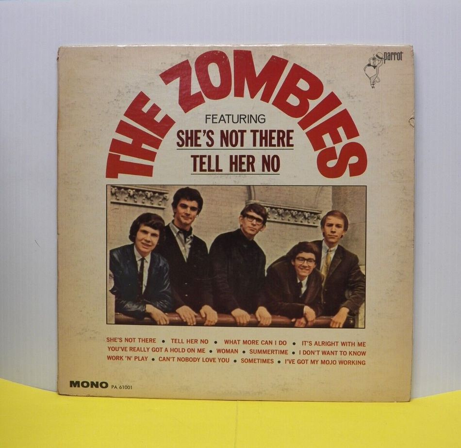 12" LP VG++/EX The Zombies The Zombies 1965 Parrot Mono 1st Press PA 61001