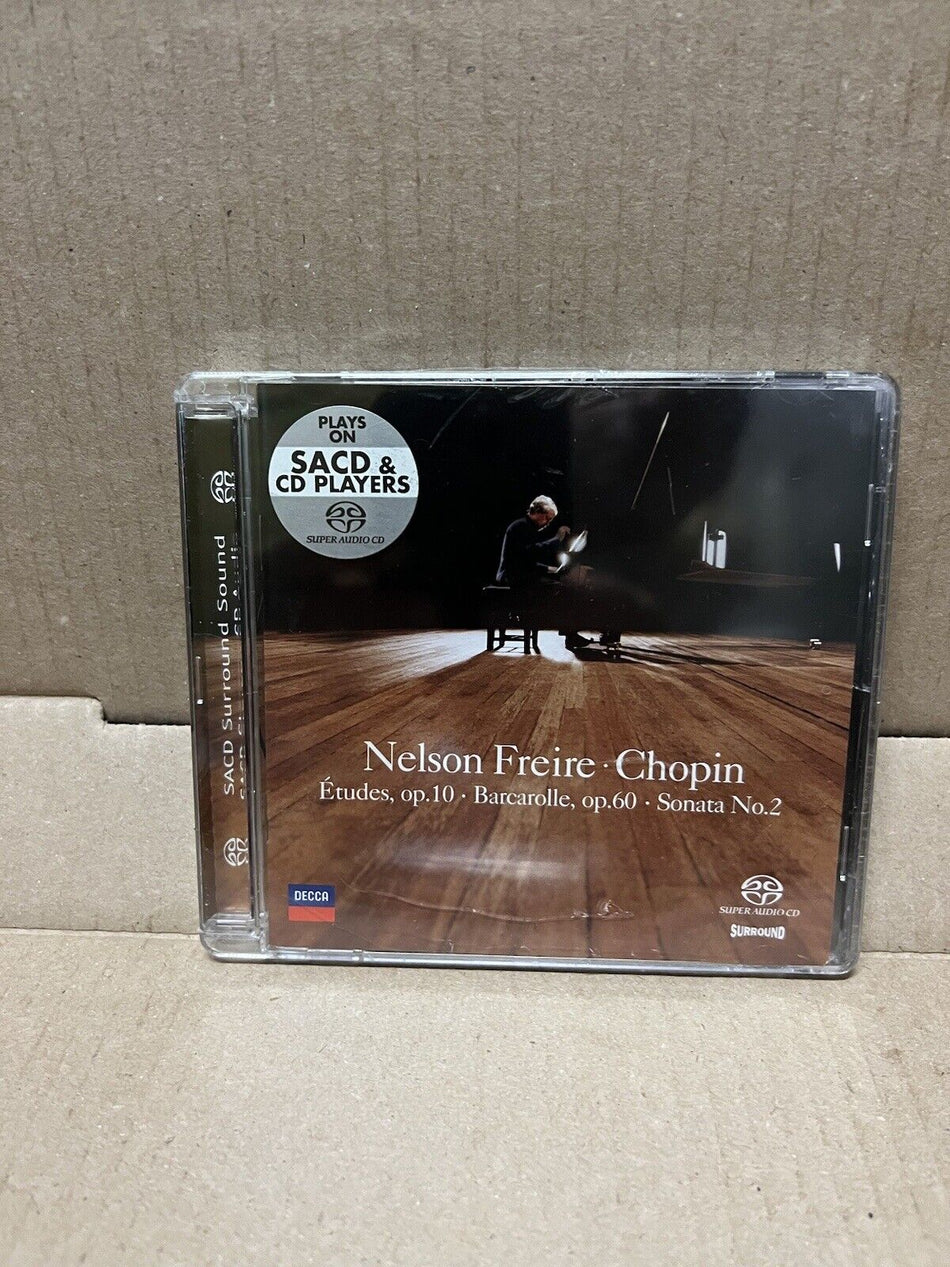 SACD Nelson Freire Chopin Etudes, Op.10-Barcarolle, Op.60-Sonata No.2 2005 Decca