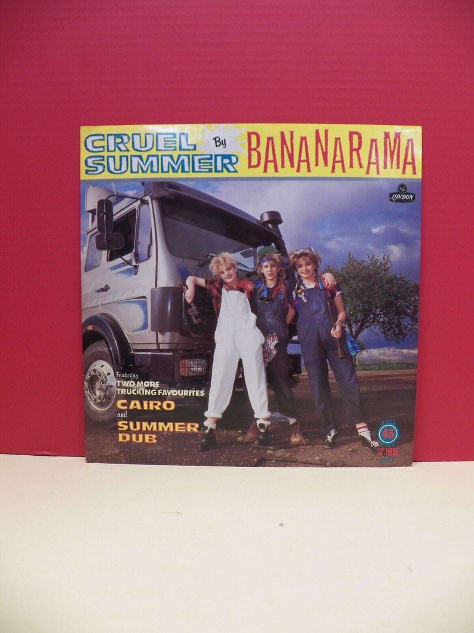 12" Single VG++/EX Bananarama Cruel Summer 1983 London Records UK Import