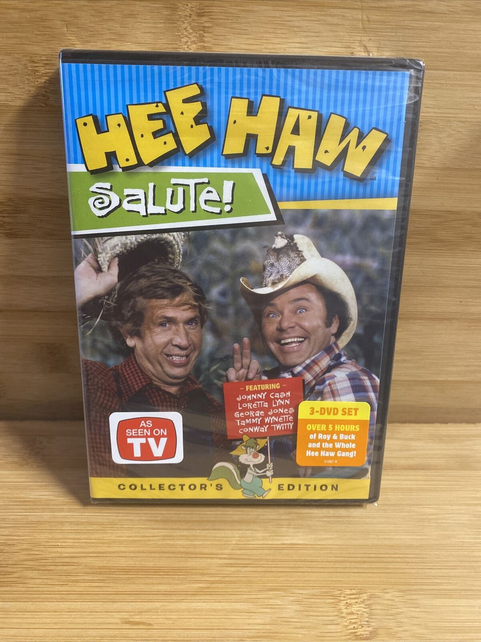 Hee Haw Salute (DVD).  Sealed!!