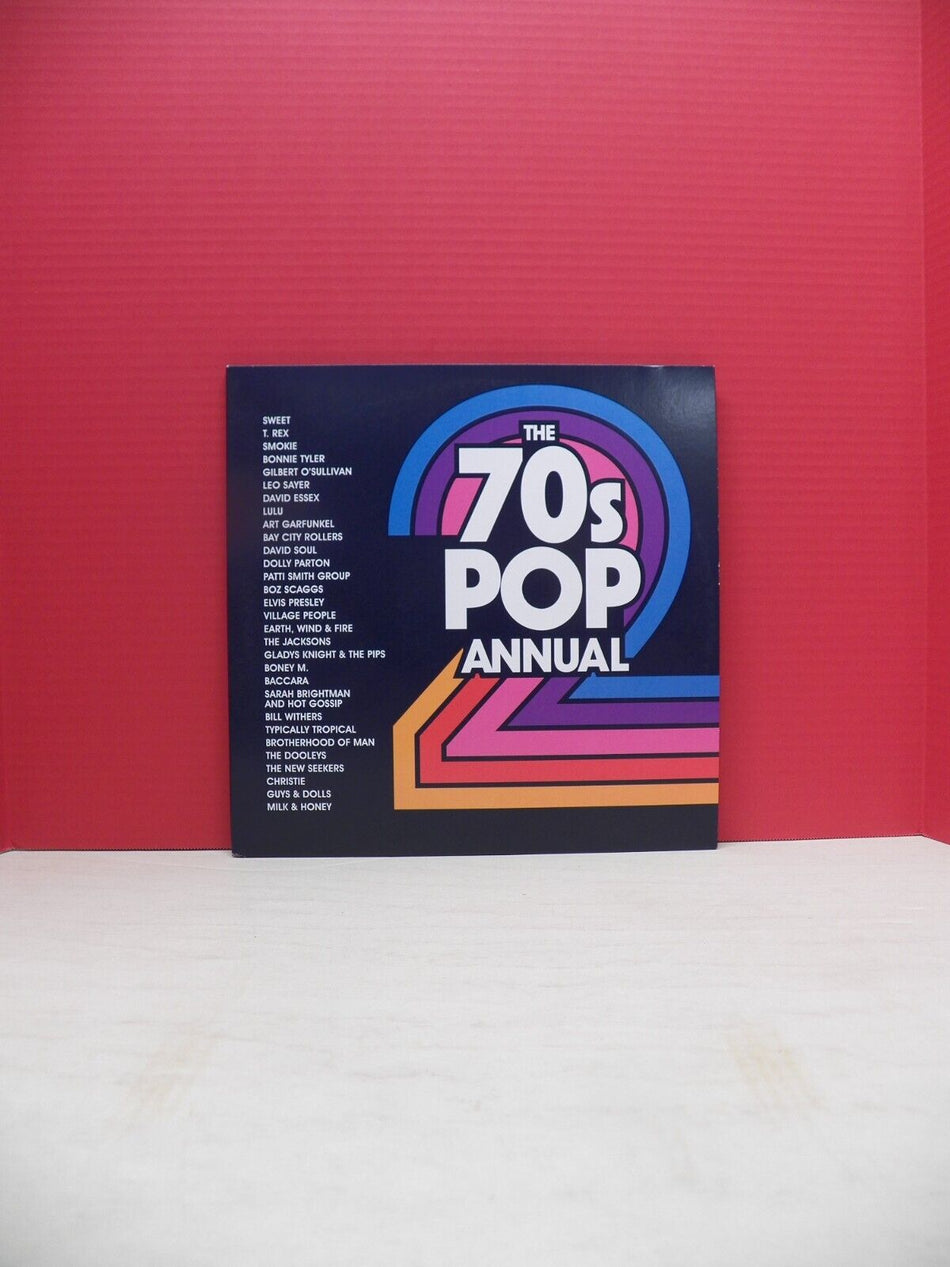 12" 2xLP EX Various Artists The 70s Pop Annual 2 2018 Demon Records 180G Import