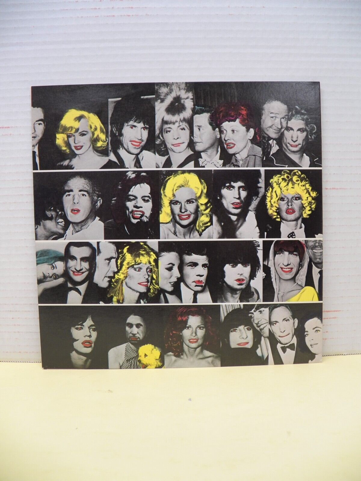 12" LP EX The Rolling Stones Some Girls 1978 Promo Bright Celeb Cover COC 39108