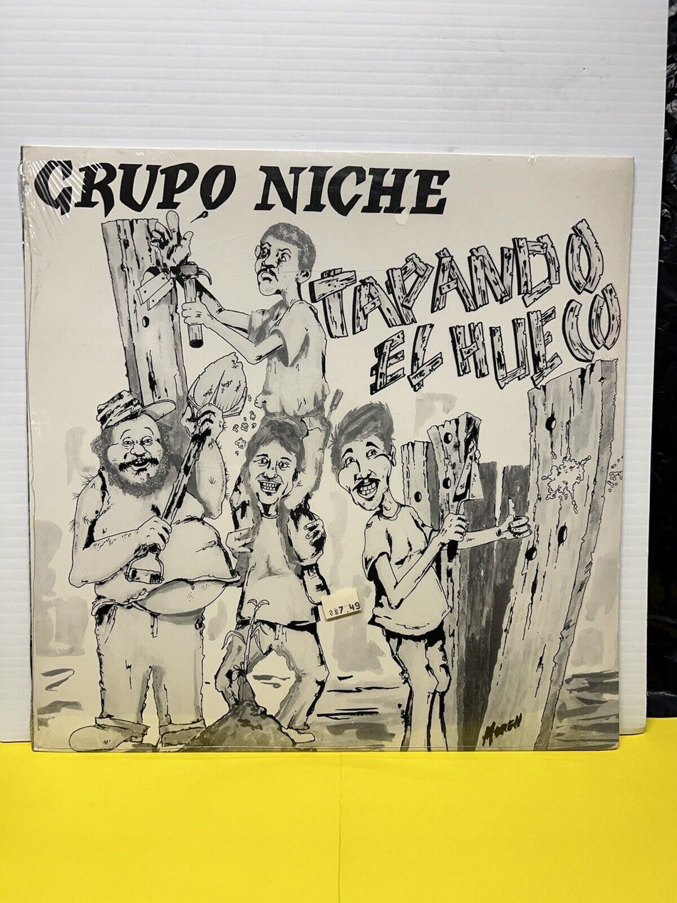 Sealed 12" LP Grupo Niche Tapando El Hueco 1988 La Clave Rare AR3380