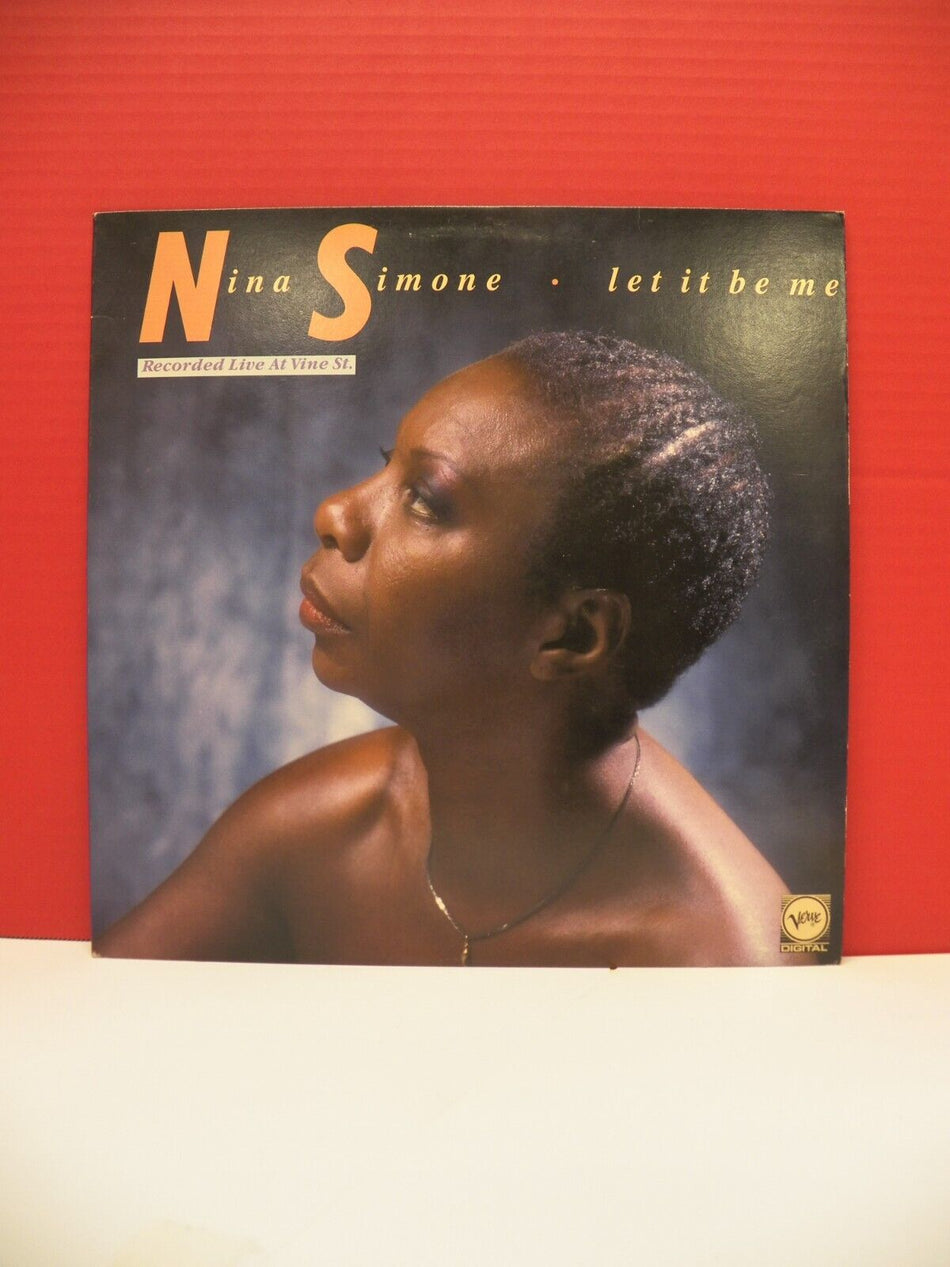 12" LP EX Nina Simone Let It Be Me 1987 Verve Records 831 437-1