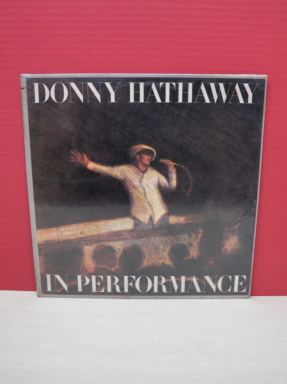 12" LP EX Donny Hathaway In Performance 1980 Atlantic SD 19278