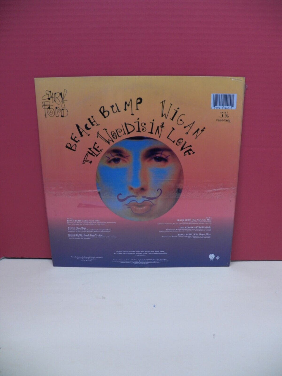 Sealed 12" Single Baby Ford Beach Bump 1990 Sire 9 21440-0