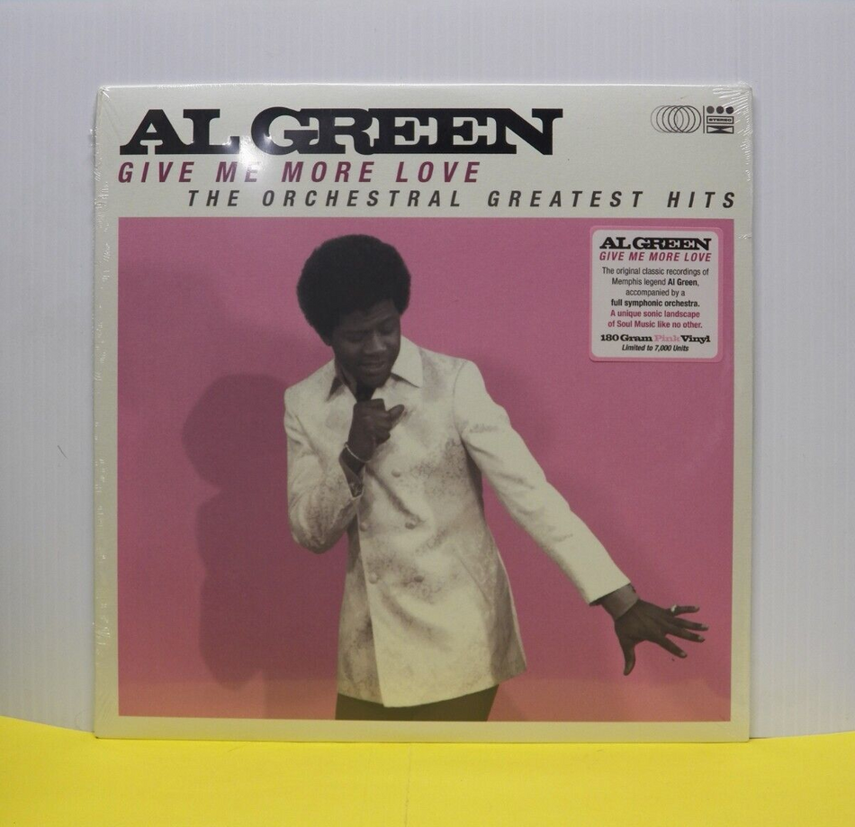 Sealed 12" LP Al Green Give Me More Love 2021 Fat Possum 180G Ltd Ed Pink Vinyl