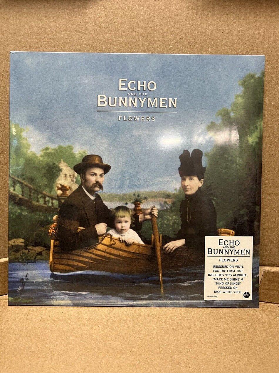 Sealed Vinyl LP Echo and the Bunnymen Flowers 180 Gram White Vinyl DEMREC948