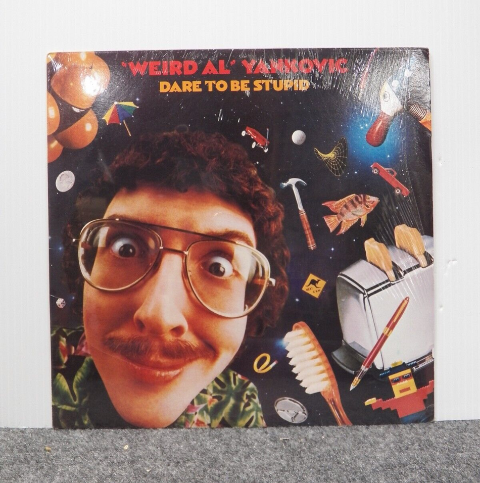 Sealed 12" LP Weird Al Yankovic Dare To Be Stupid 1985 Rock 'N' Roll FZ 40033