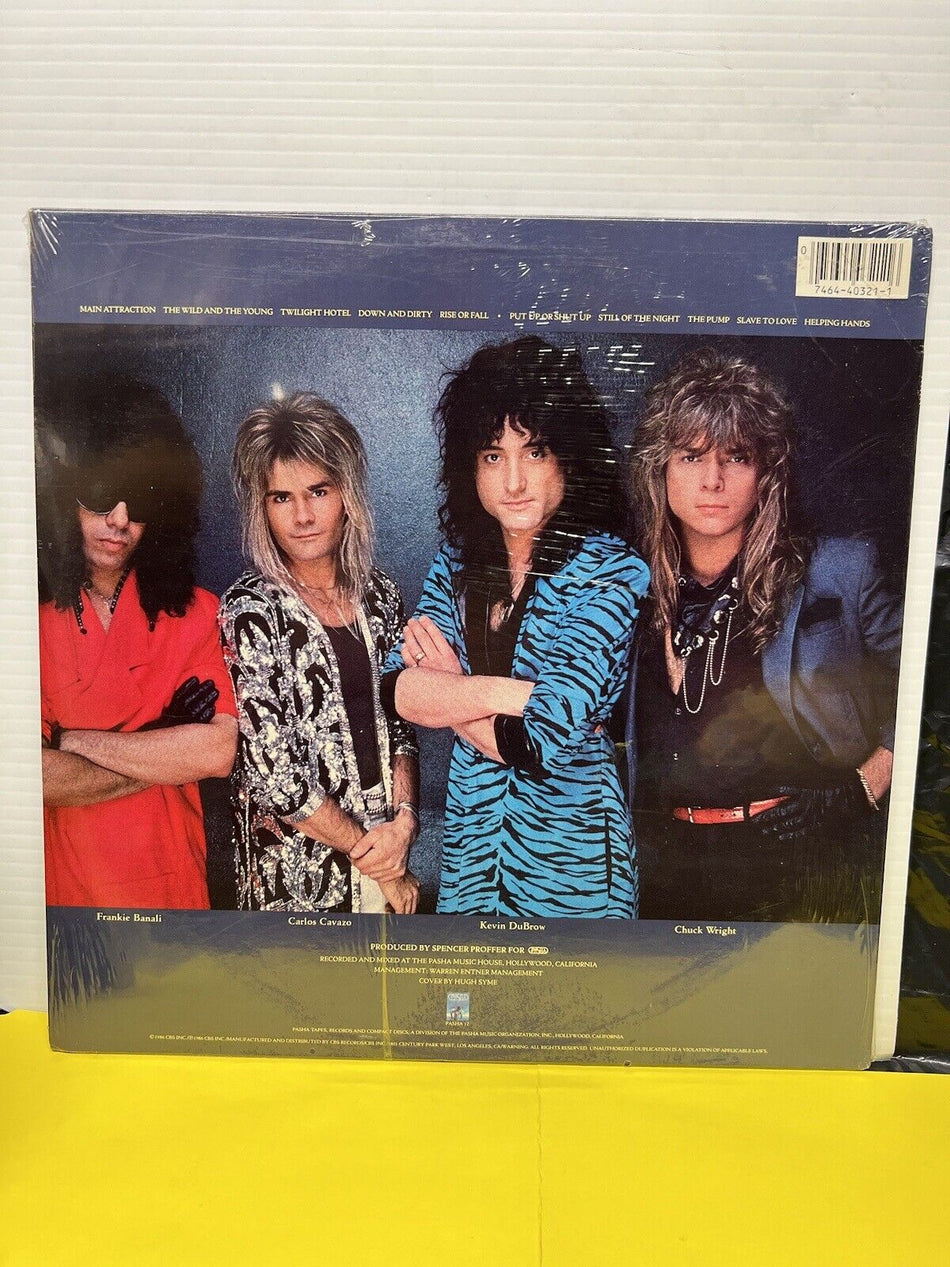 Sealed 12" LP Quiet Riot QR III 1986 Pasha Rare