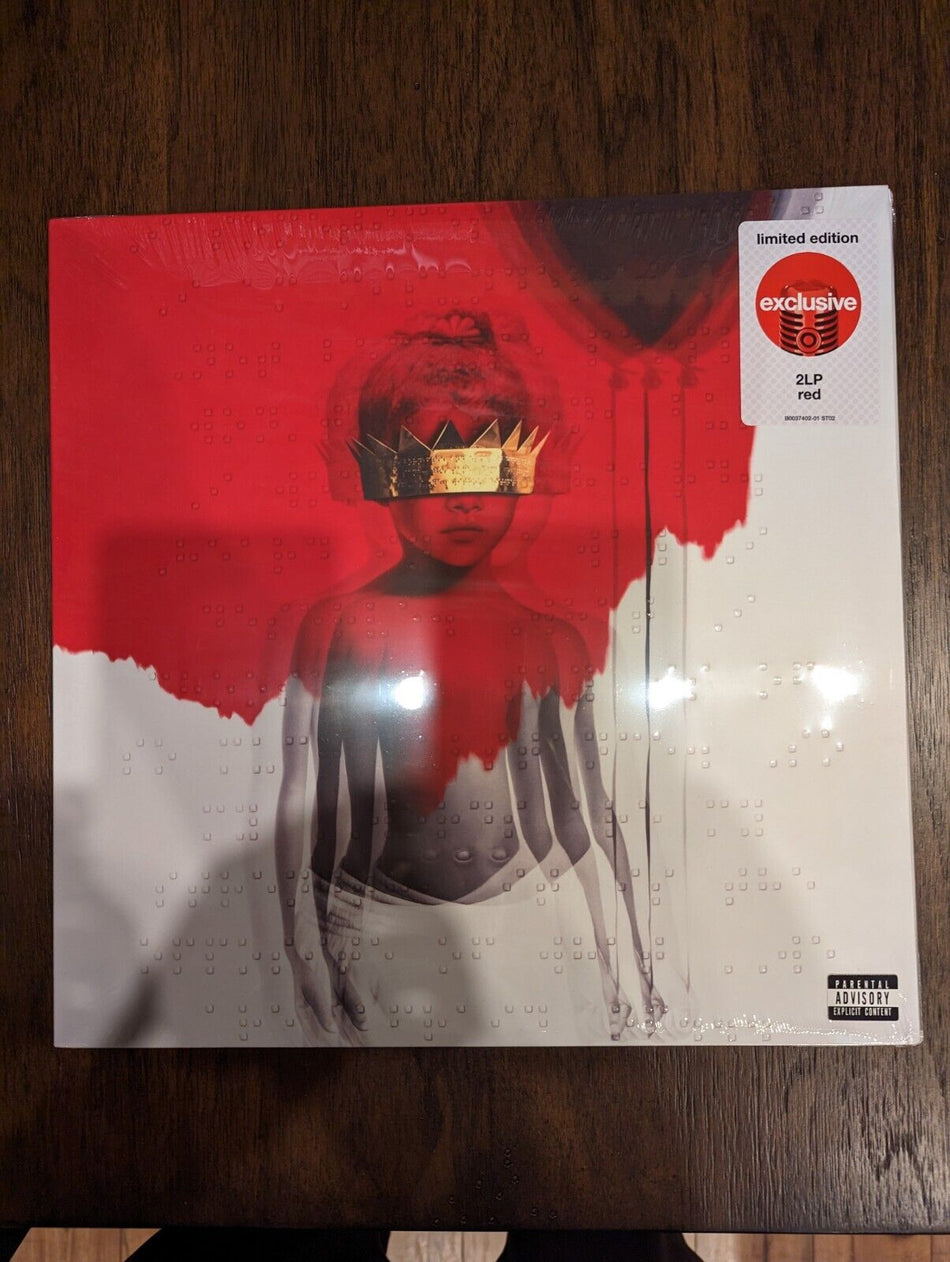 Rare New Sealed Vinyl Record 2LP Rihanna Anti Red Translucent Target Exclusive