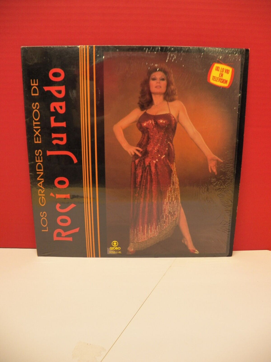 12" LP EX Rocio Jurado Los Grandes Exitos De Rocio Jurado 1989 Globo Reissue