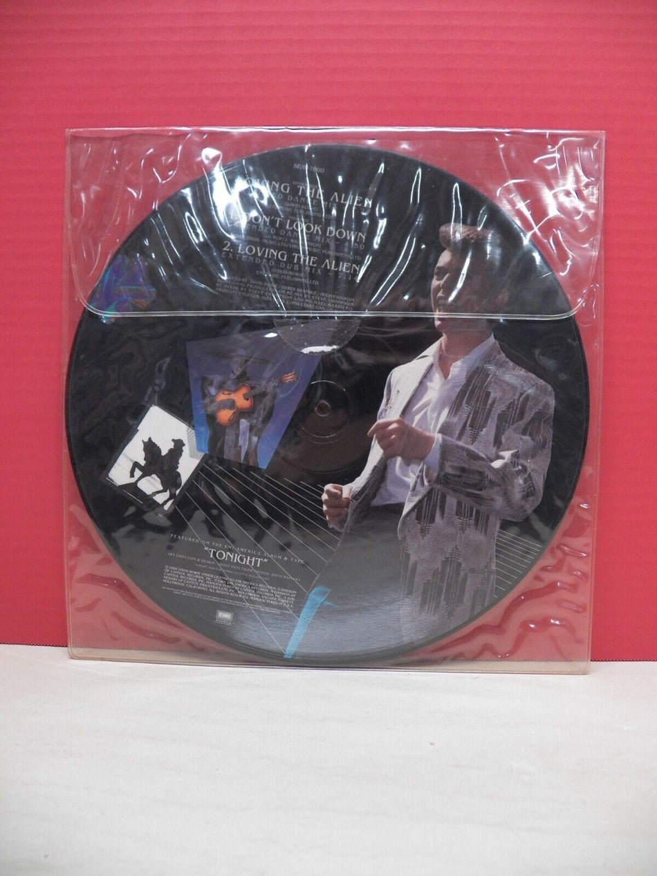 12" Picture Disc Single David Bowie Loving The Alien 1985 EMI America SEAV-7860