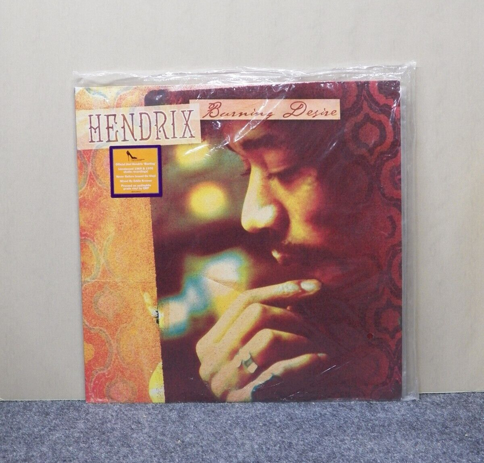 12" 2xLP Jimi Hendrix Burning Desire 2015 Dagger RSD Ltd Ed Numbered Reissue