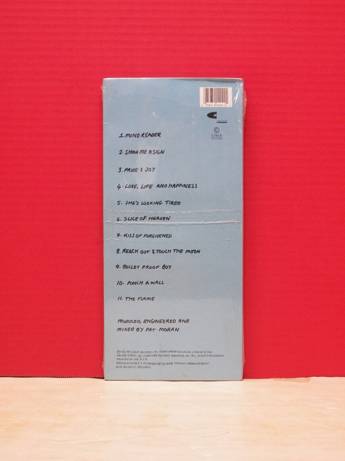 Sealed CD Longbox Nick Robertson Bullet Proof Boy 1990 Charisma 2-91422 Sealed CD Longbox Nick Robertson Bullet Proof Boy 1990 Charisma 2-91422