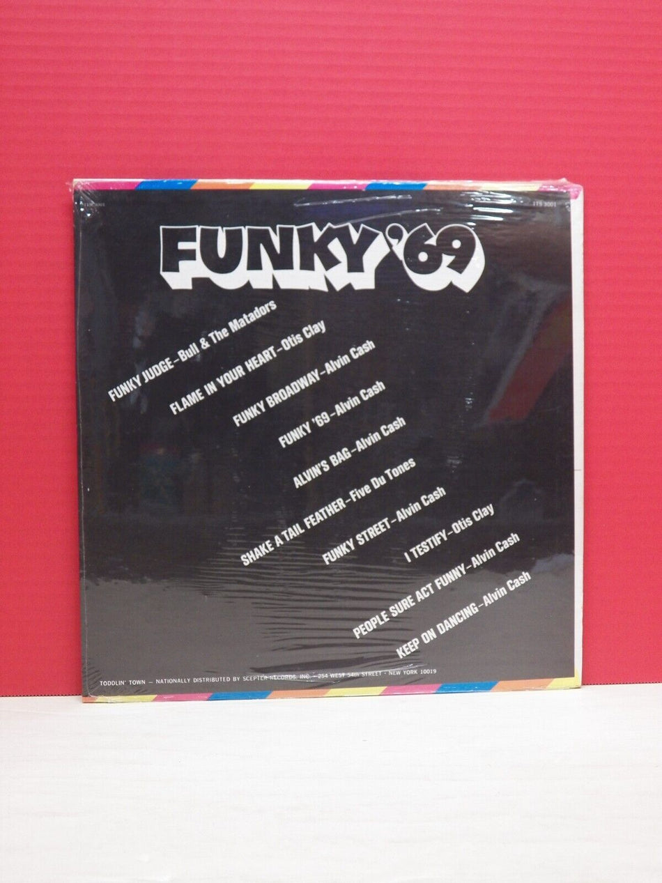 Sealed 12" LP Various Artists Funky '69 1969 Toddlin' Town Stereo TTS 3001