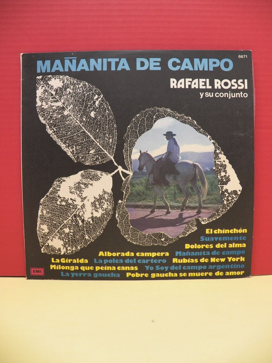 12" LP EX Rafael Rossi Y Su Conjunto Mananita De Campo 1975 EMI Uruguay Import