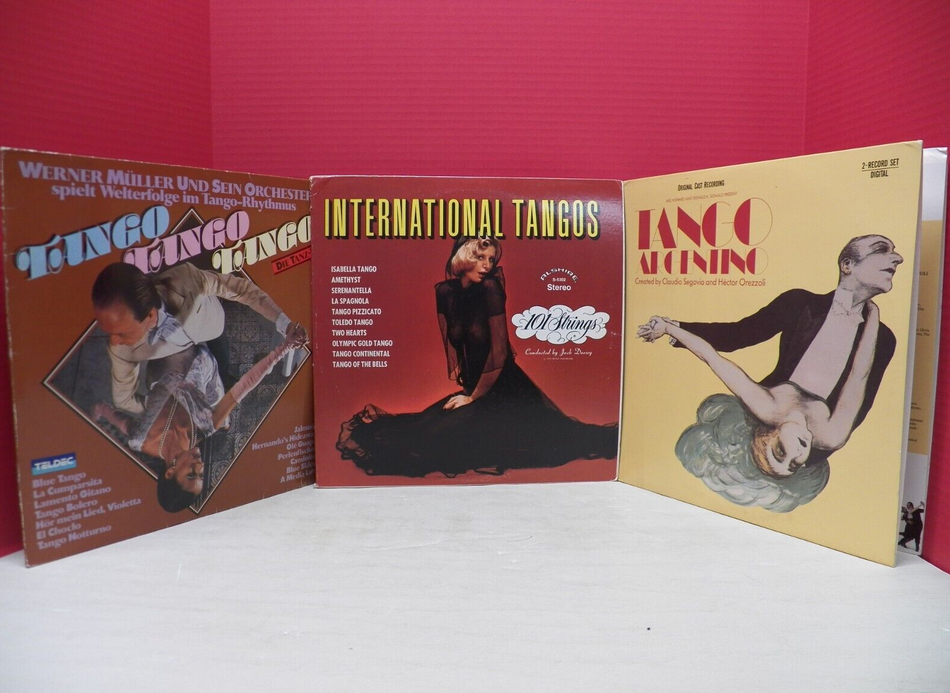 4xLP Lot EX Tango Tango Tango/International Tangos/Tango Argentino (Cast Album)