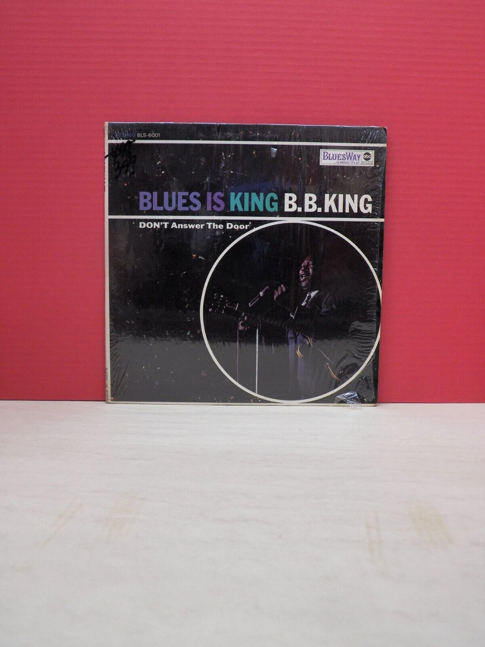 12" LP VG++/EX B.B. King Blues Is King Bluesway Stereo Reissue BLS-6001