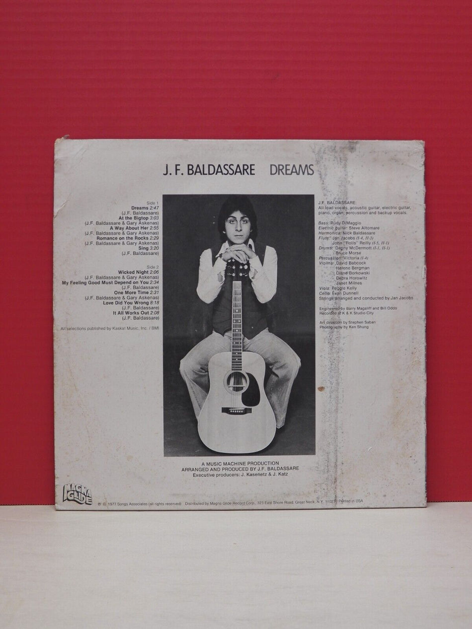 12" LP VG++/EX J.F. Baldassare Dreams 1977 Magna-Glide MGS 323110