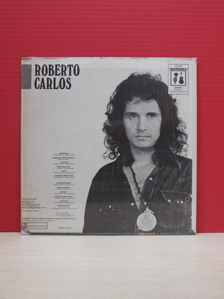 12" LP EX Roberto Carlos Roberto Carlos In Portuguese 1974 Caytronics CYS 1431