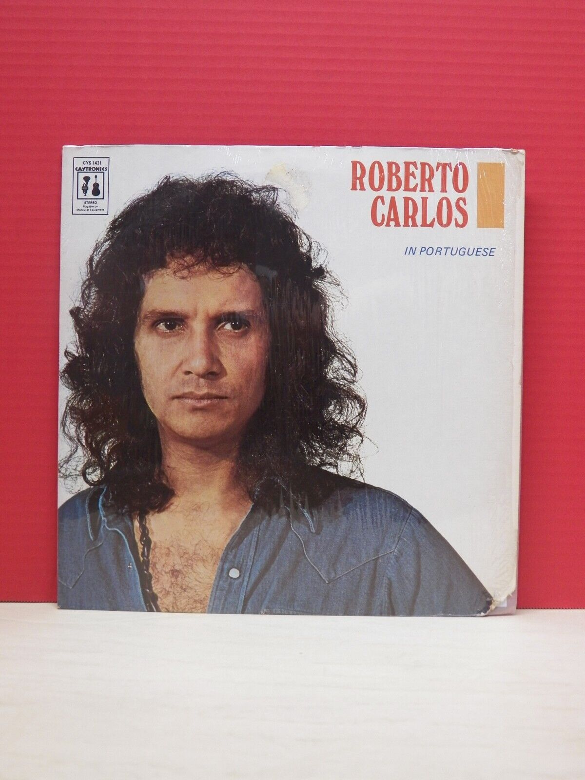 12" LP EX Roberto Carlos Roberto Carlos In Portuguese 1974 Caytronics CYS 1431