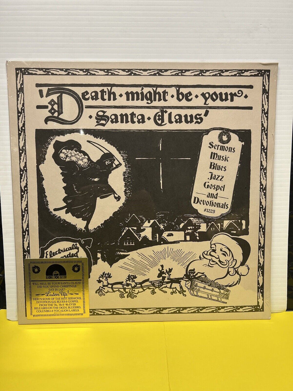 12" LP Various Artists Death Might Be Your Santa Claus 2012 Legacy RSD Numbered