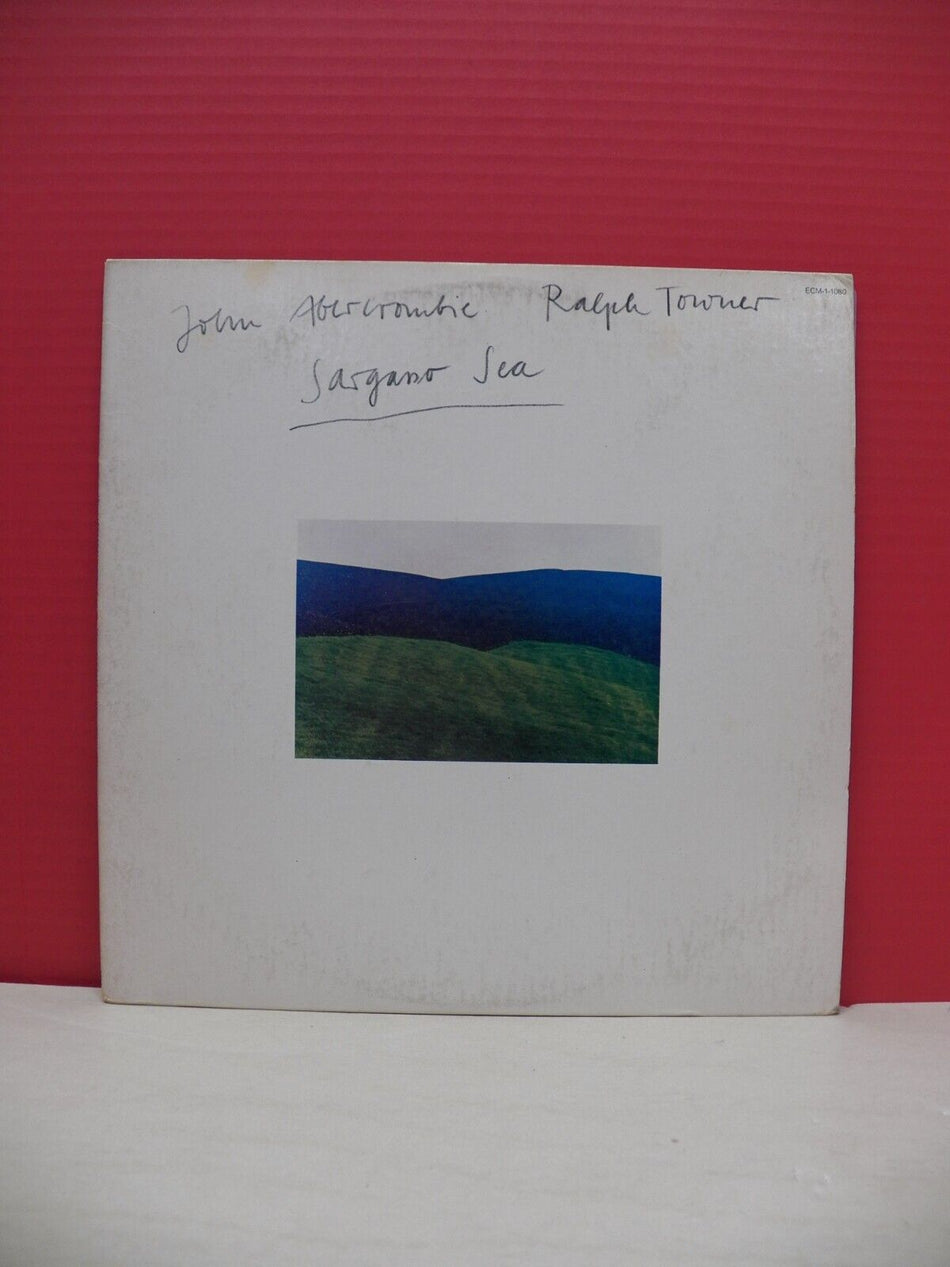 12" LP EX John Abercrombie/Ralph Towner Sargasso Sea 1976 ECM Records ECM-1-1080