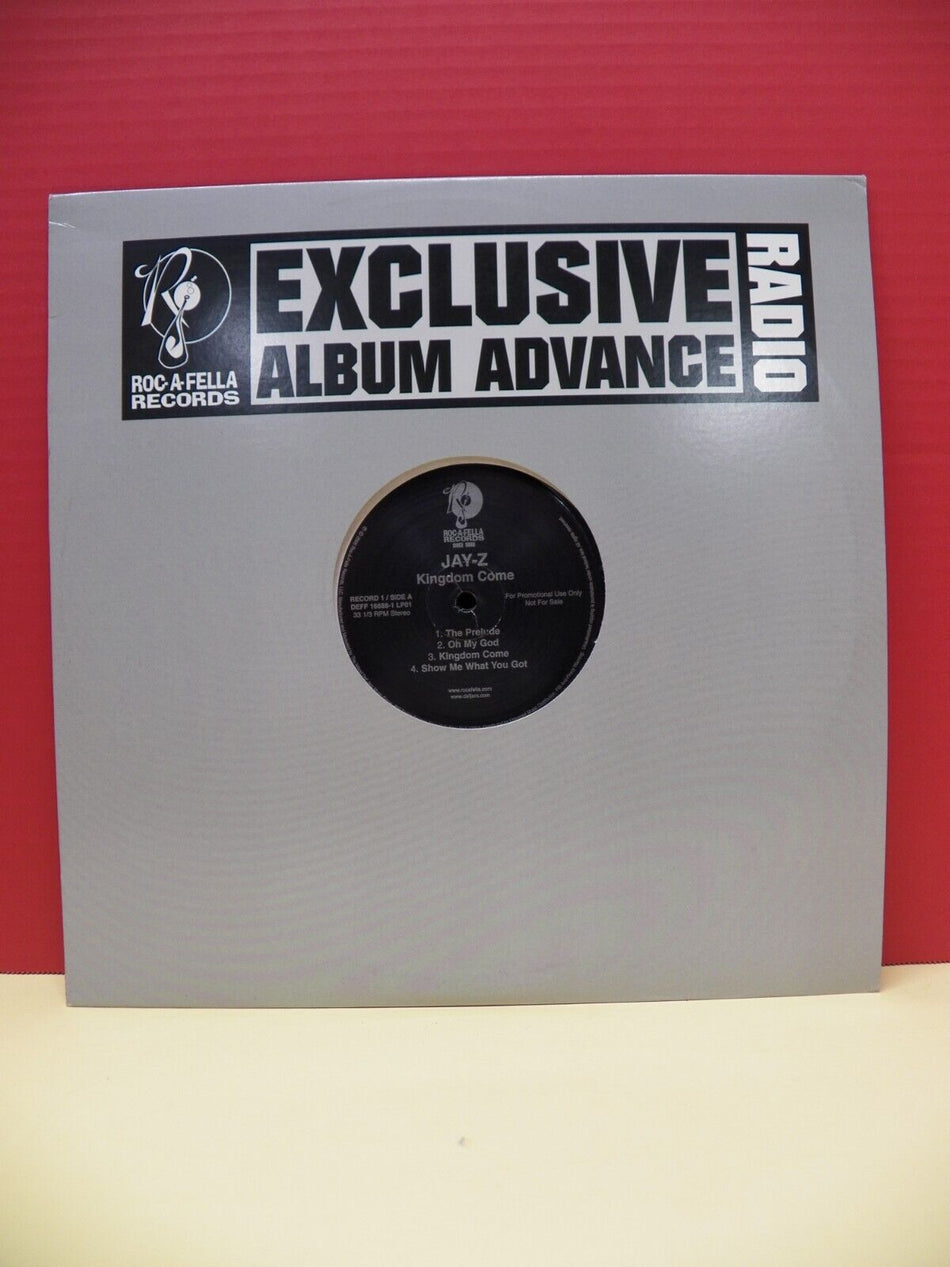 12" 2xLP EX Jay-Z Kingdom Come 2006 Roc-A-Fella Promo DEFF 16688-1