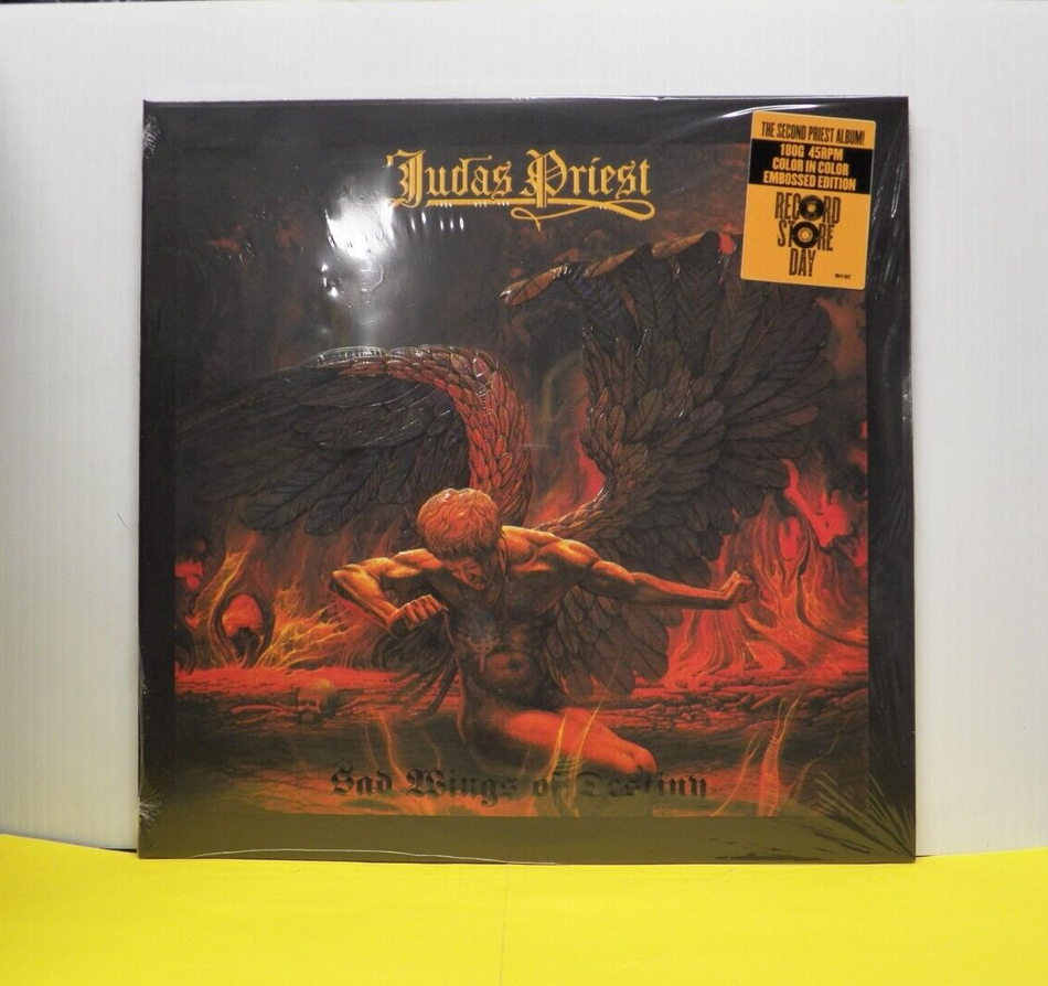 12" 2xLP Judas Priest Sad Wings Of Destiny 2020 eOne RSD Reissue 180G Colored