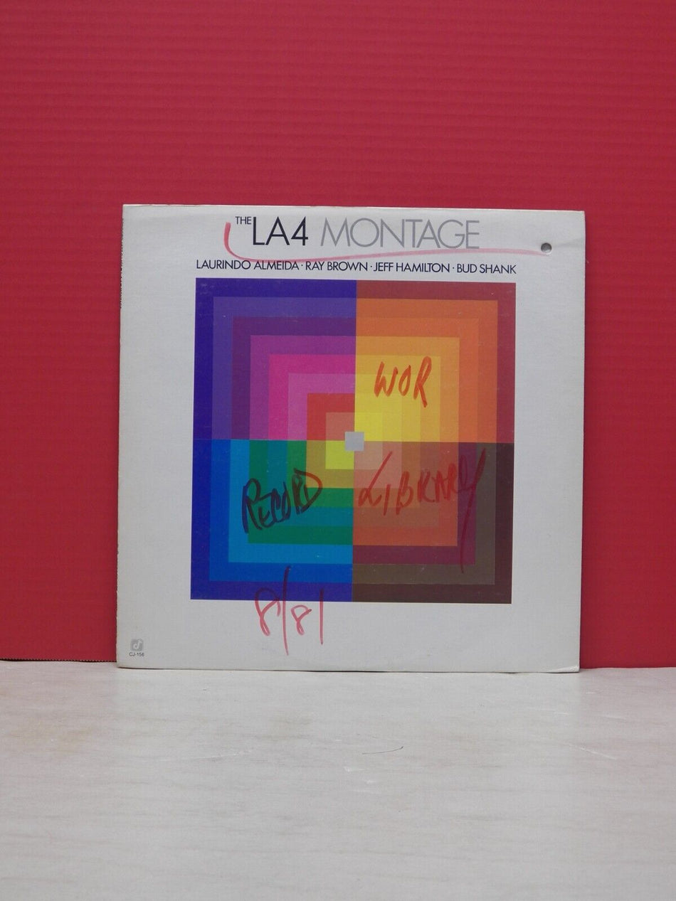 12" LP VG++/EX The LA4 Montage 1981 Concord Jazz CJ-156