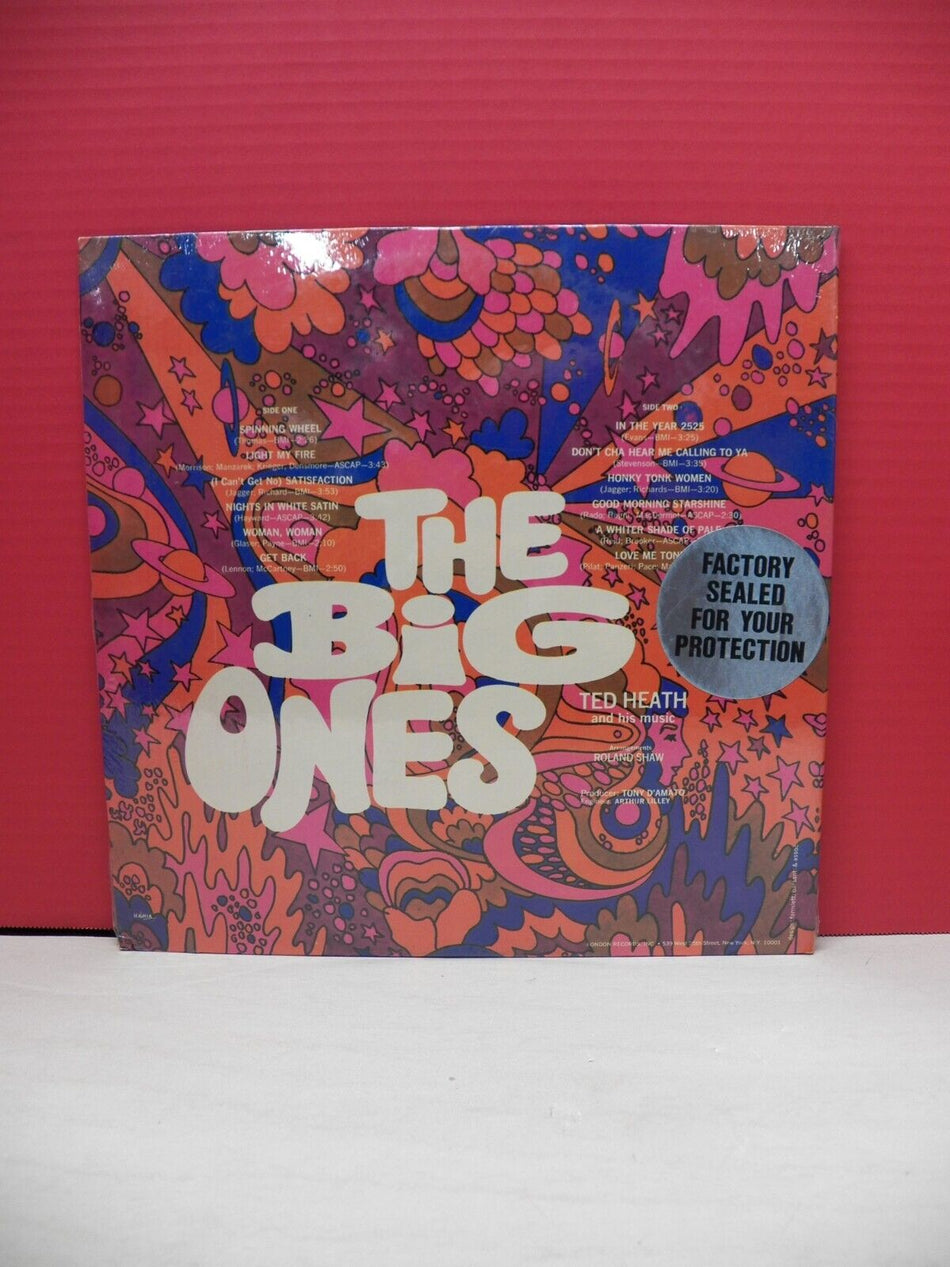 Sealed 12" LP Ted Heath And His Music The Big Ones 1970 London Records SP 44140