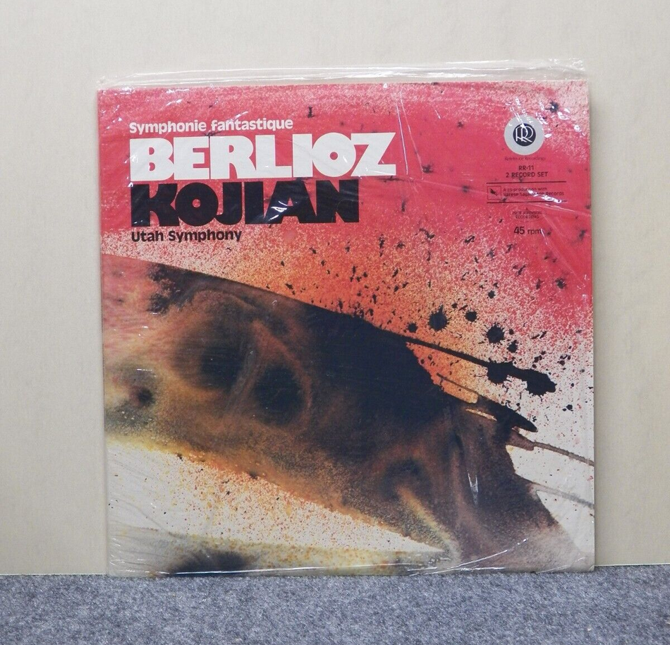 12" 2xLP NM Kojian/Utah Symphony Berlioz: Symphonie Fantastique 1982 45RPM RR-11