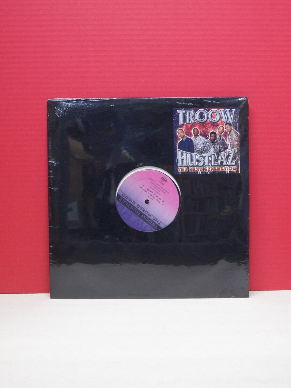 Sealed 12" EP Troow Hustlaz The World Chico 1999 Diamond Records TH99001CV