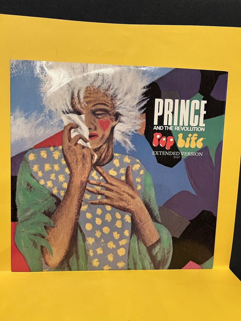 NM Vinyl Record Lp Prince Pop Life UK 1985 W8858T 920 396-0