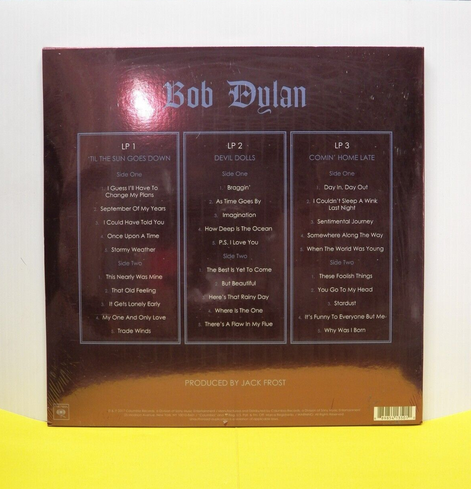 Sealed 12" 3xLP Bob Dylan Triplicate 2017 Columbia 180G 88985413501