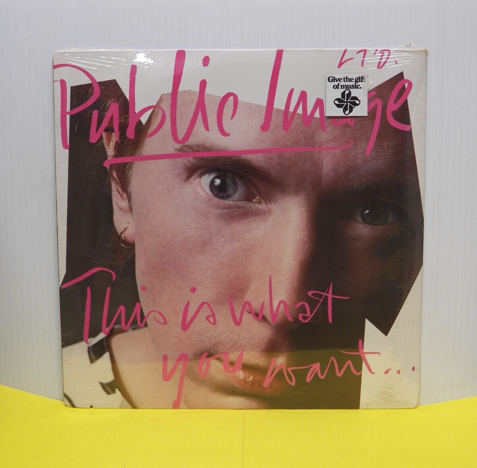 Sealed 12" LP Public Image Ltd This Is What You Want... 1984 Elektra 9 60365-1