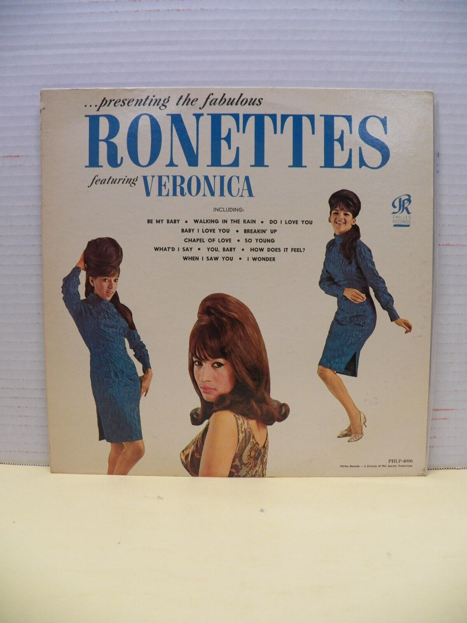 12" LP EX ...Presenting The Fabulous Ronettes feat. Veronica 1964 Philles Mono