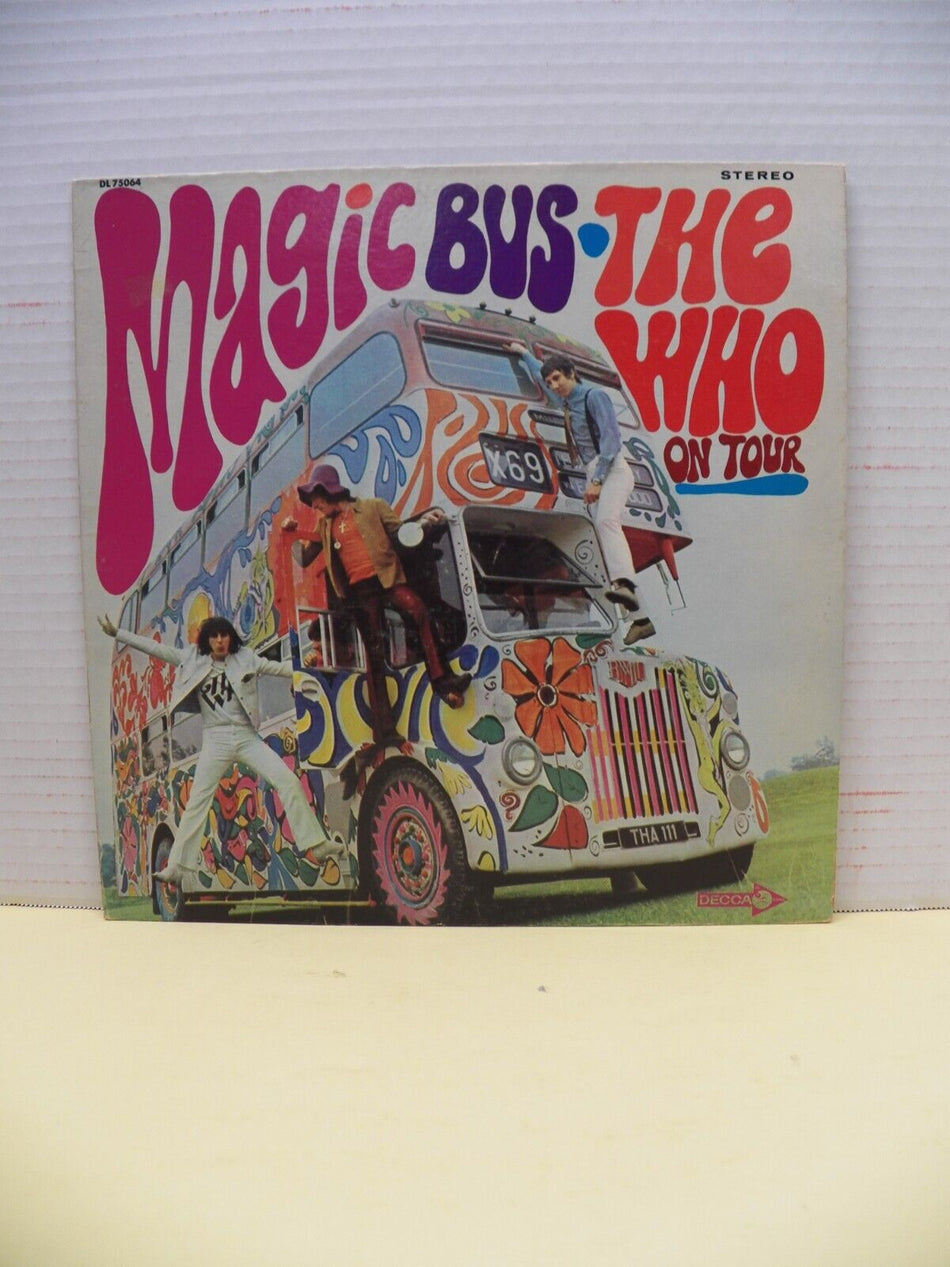 12" LP VG++/EX The Who Magic Bus 1968 Decca Stereo DL 75064