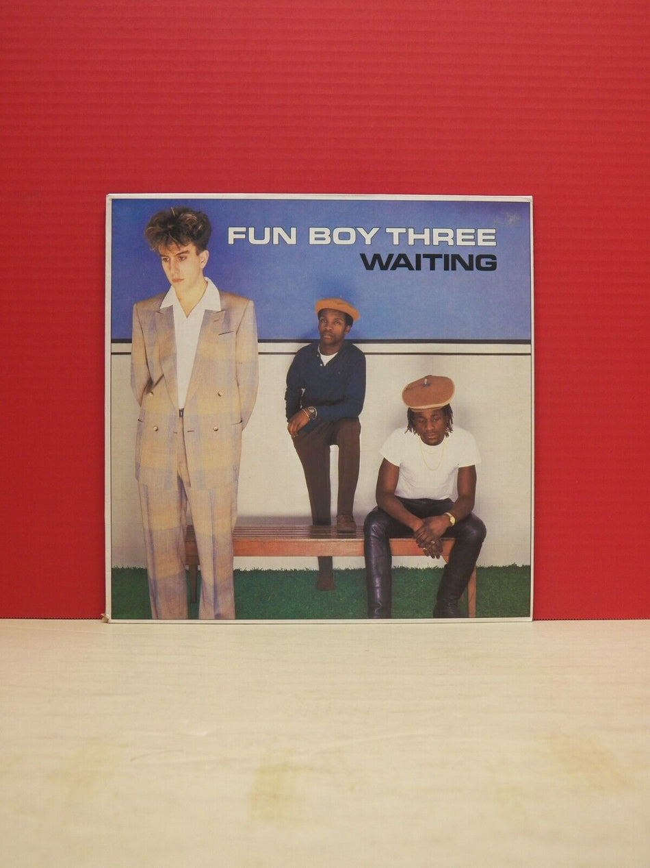 12" LP EX Fun Boy Three Waiting 1983 Chrysalis UK Import CHR 1417