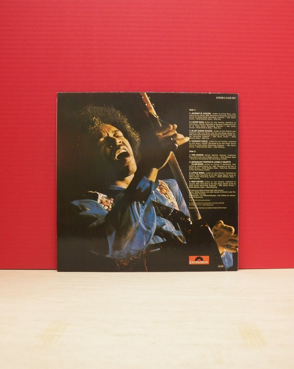 12" LP NM Jimi Hendrix Hendrix In The West 1980 Polydor Germany Import Reissue