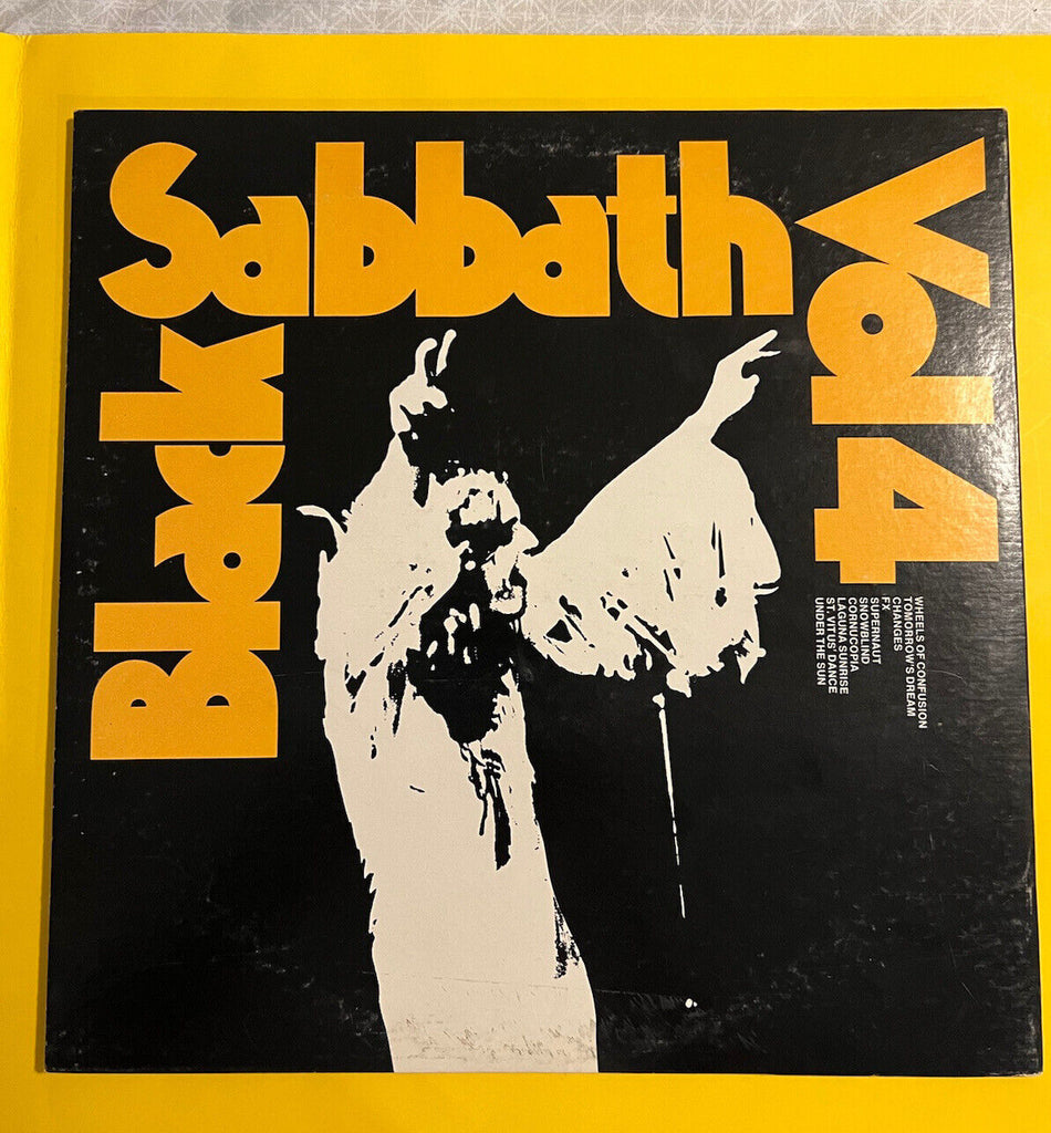 NM Vinyl Record LP Black Sabbath Vol. 4 WB. Original 1972 Green Label BS 2602